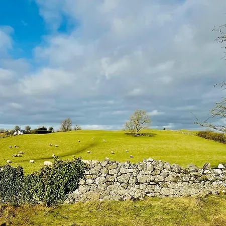Stone Barn In Galway Countryside