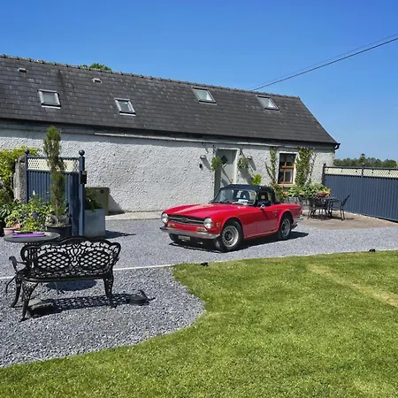 Stone Barn In Galway Countryside