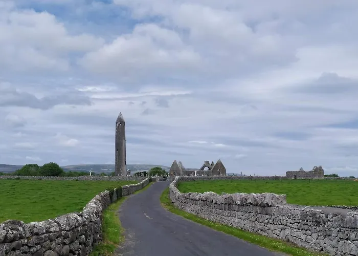 Stone Barn In Galway Countryside *
