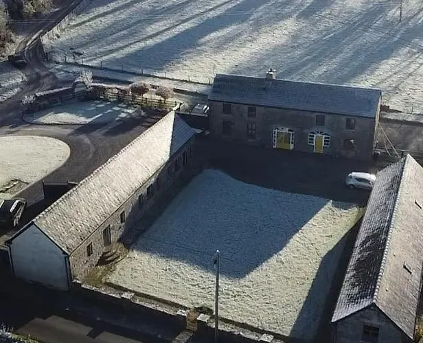 Stone Barn In Galway Countryside *