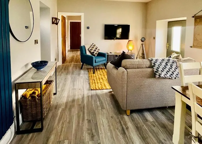 Stone Barn In Galway Countryside