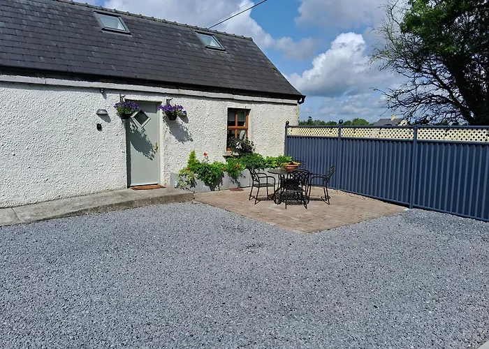 Stone Barn In Galway Countryside *